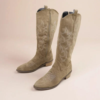Embroidered Cowboy Boots