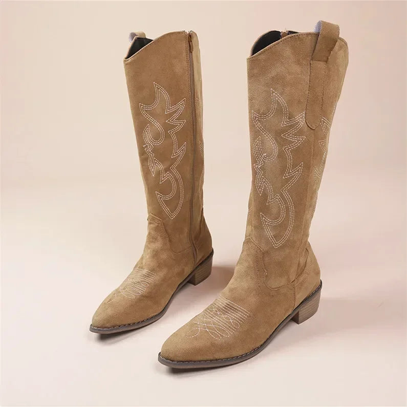 Embroidered Cowboy Boots