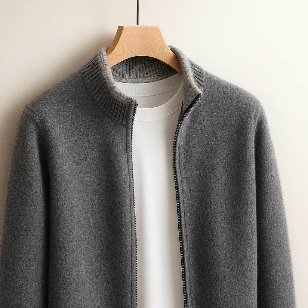 Corbin™ | Wool Zip Jacket